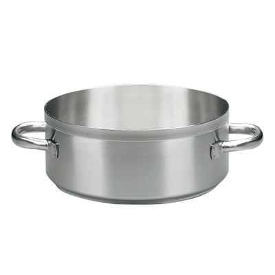 Paderno Serie 1100 Casseruola Bassa 2 Manici Acciaio Inox Ø 45 cm 27 Litri