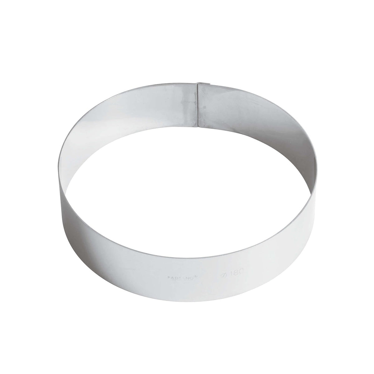 Paderno Anello Inox per Mousse Ø 18 cm H 4,5