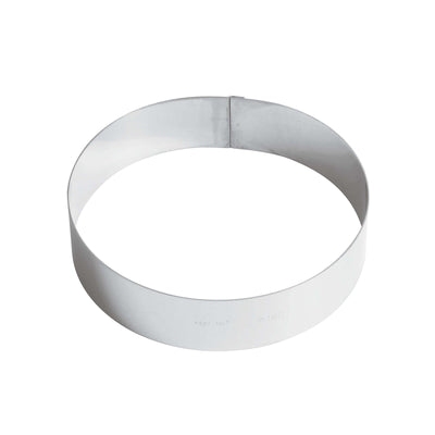 Paderno Anello Inox per Mousse Ø 18 cm H 4,5