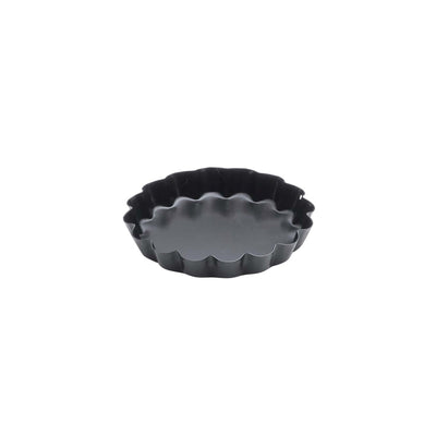 Paderno Stampo Tartelletta Tonda Festonata Antiaderente 7 cm 6 Pezzi