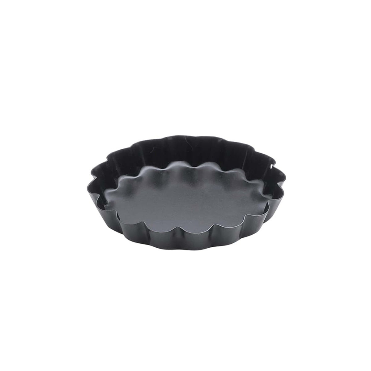 Paderno Stampo Tartelletta Tonda Festonata Antiaderente 12 cm 6 Pezzi
