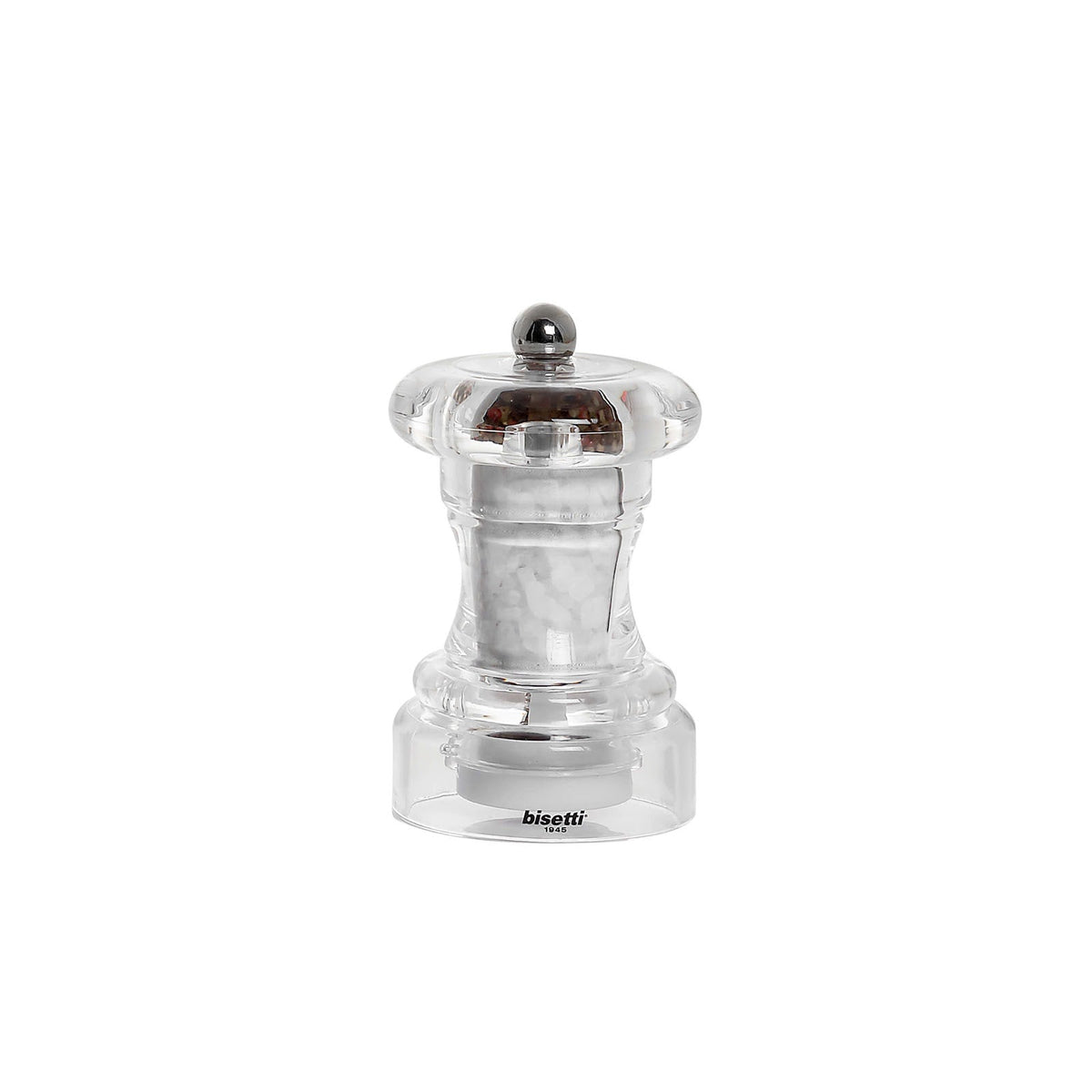 Macinasale in Acrilico H 10 cm con Macina in Ceramica