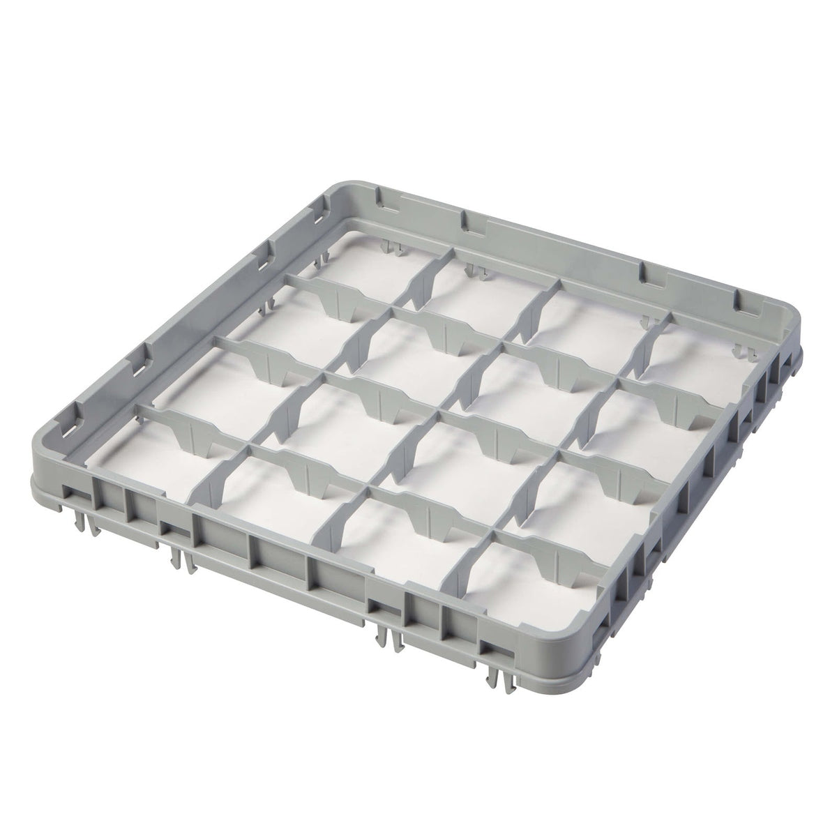 Cambro Rialzo a Comparti Supplementare per Cestello Lavabicchieri 16 Posti