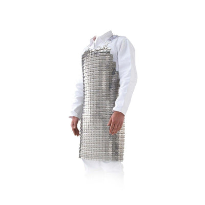 Sanelli Grembiule da Macellaio in Acciaio Inox 70x55 cm