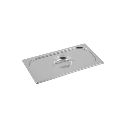 Paderno Coperchio Inox per Bacinella Gastronorm GN 1/3 32,5x17,5 cm