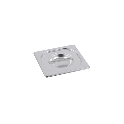 Paderno Coperchio Inox per Bacinella Gastronorm GN 1/6 17,5x16 cm
