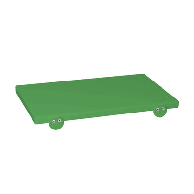 Tagliere in Polietilene Verde con Battente 50x30 cm H 2