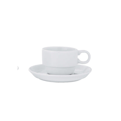 Tognana Acapulco Piattino per Tazza Caffè Bianco 12 Pezzi