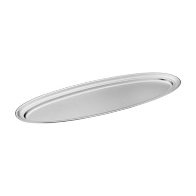 Paderno Vassoio Portata Ovale con Bordo Inox 18/10 85 cm