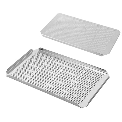 Falso Fondo Forato Inox per Bacinella Gastronorm GN 1/1