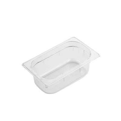 Bacinella Gastronorm GN 1/4 in Policarbonato H 10 cm 2,5 Litri