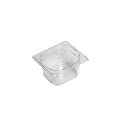 Bacinella Gastronorm GN 1/6 in Policarbonato H 10 cm 1,5 Litri