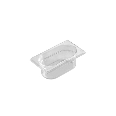 Bacinella Gastronorm GN 1/9 in Policarbonato H 10 cm 1 Litro