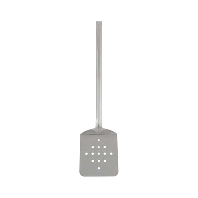 Paletta Fritto Forata in Acciaio Inox 11x9,3 cm Manico 28 cm