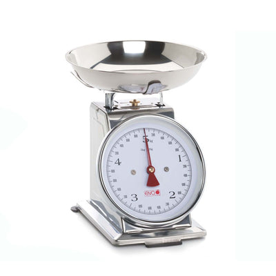 Bilancia da Cucina in Acciaio Inox con Piatto Portata 5 kg 1 Pezzo