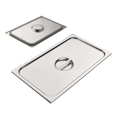 Coperchio con Guarnizione per Bacinella Gastronorm GN 1/1 Acciaio Inox
