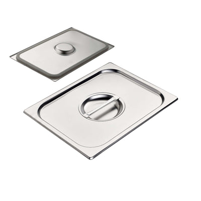 Coperchio con Guarnizione per Bacinella Gastronorm GN 1/2 Acciaio Inox