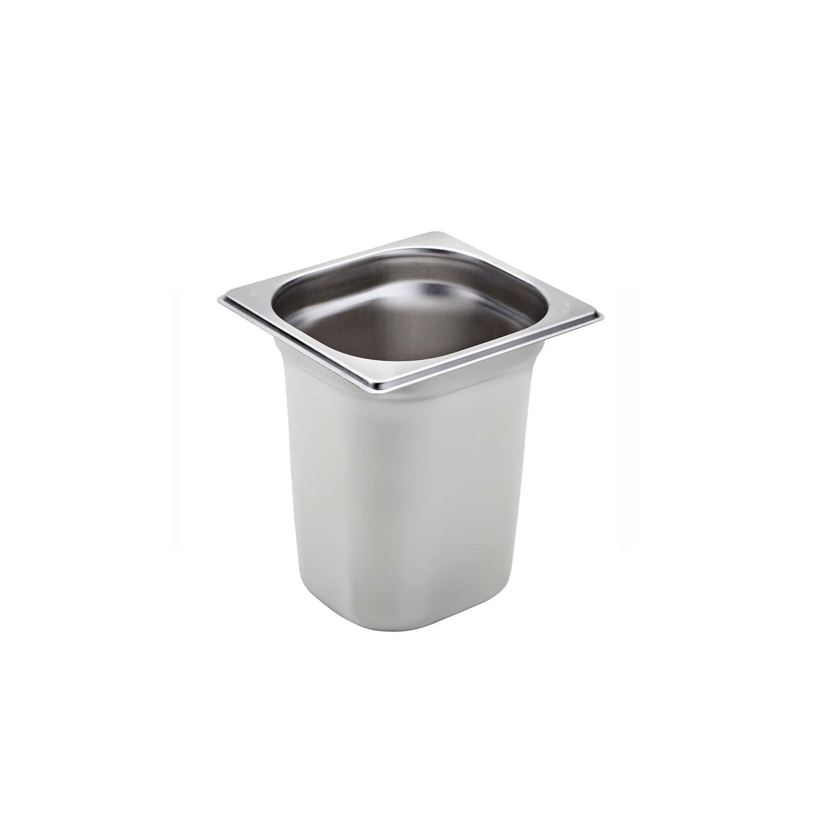 Vasca Gastronorm GN 1/6 Acciaio Inox AISI 304 H 20 cm 3,4 Litri