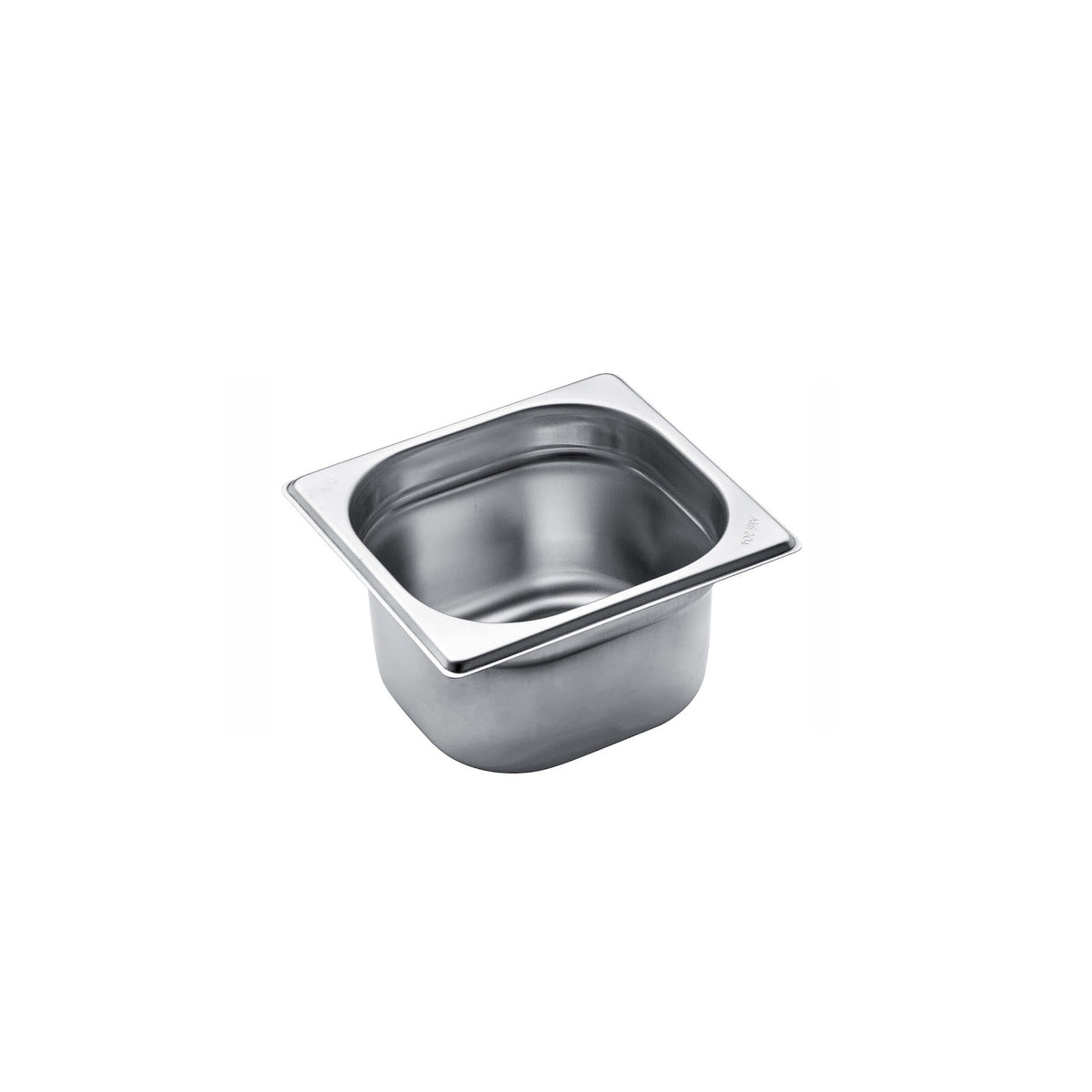 Vasca Gastronorm GN 1/6 Acciaio Inox AISI 304 H 10 cm 1,6 Litri