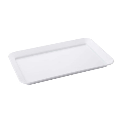 Vassoio Rettangolare in Plastica per Alimenti 46x30 cm