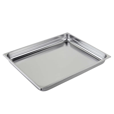 Bacinella Gastronorm GN 2/1 in Acciaio Inox H 6,5 cm 19 Litri