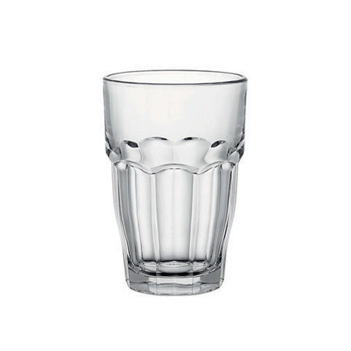 Rock Bar Bicchiere Cooler in Vetro Temperato Impilabile 48 cl 6 Pezzi