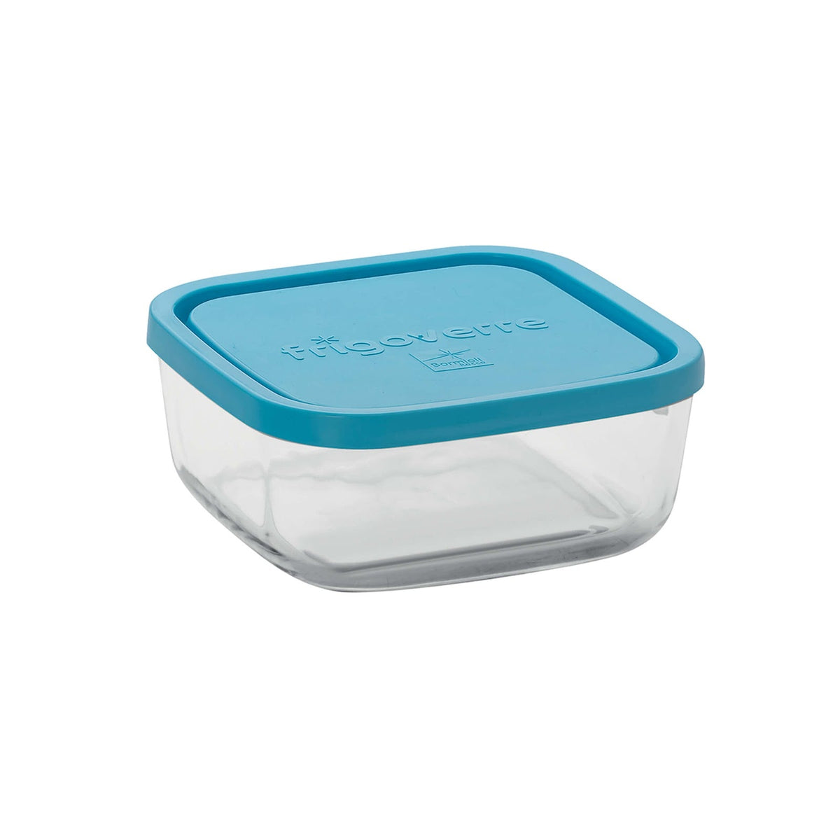 Bormioli Rocco Frigoverre Contenitore Quadrato in Vetro 10x10 cm 12 Pezzi