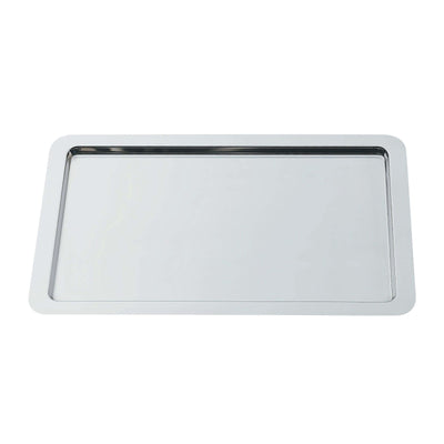 Vassoio Rettangolare in Acciaio Inox 53x32,5 cm GN 1/1