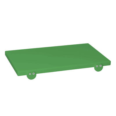 Tagliere in Polietilene Verde con Battente 60x40 cm H 2