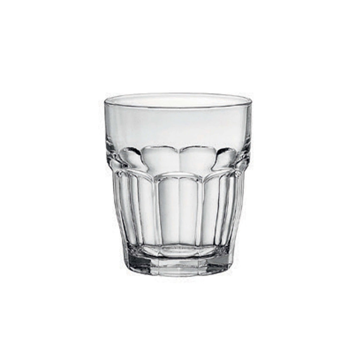 Rock Bar Bicchiere Rocks in Vetro Temperato Impilabile 27 cl 6 Pezzi