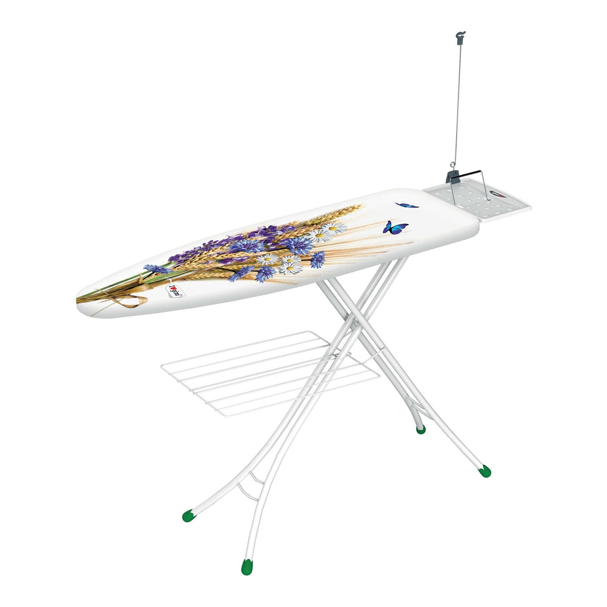 Tavolo da Stiro Prestige in Acciaio Inox 144x38 cm H 90