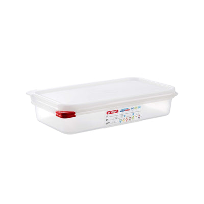 Bacinella Gastronorm GN 1/3 Polipropilene con Coperchio H 6,5 cm 2,5 Litri