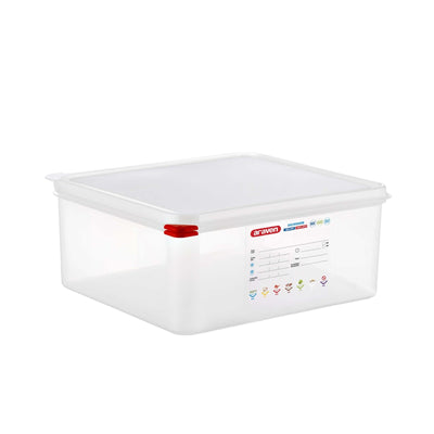 Bacinella Gastronorm GN 2/3 Polipropilene con Coperchio H 15 cm 14 L