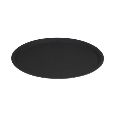 Cambro Vassoio Tondo Antiscivolo in Laminato Nero 38 cm
