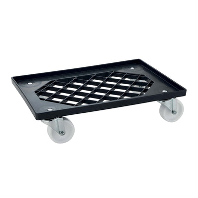 Carrello per Cassetta Sovrapponibile 60x40 cm con Ruote Portata 250 kg