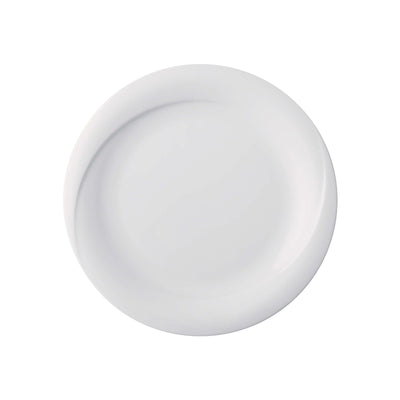 Gural X-Tanbul Piatto Piano in Porcellana Bianca 27 cm 12 Pezzi