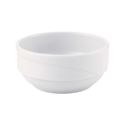 Gural X-Tanbul Coppetta Impilabile in Porcellana Bianca 6 cm 24 Pezzi