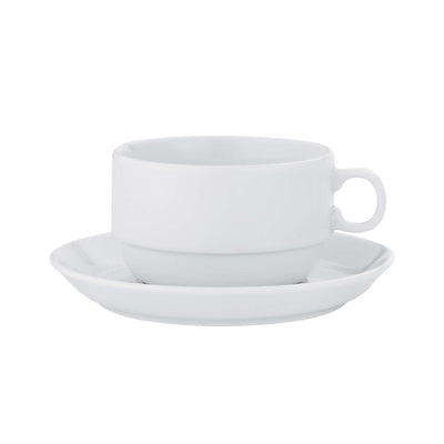 Tognana Acapulco Tazza Colazione Bianca Impilabile 32,5 cl senza Piattino 6 Pezzi