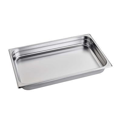 Paderno Bacinella Gastronorm GN 1/1 in Acciaio Inox 18/10 H 6,5 cm 9 Litri