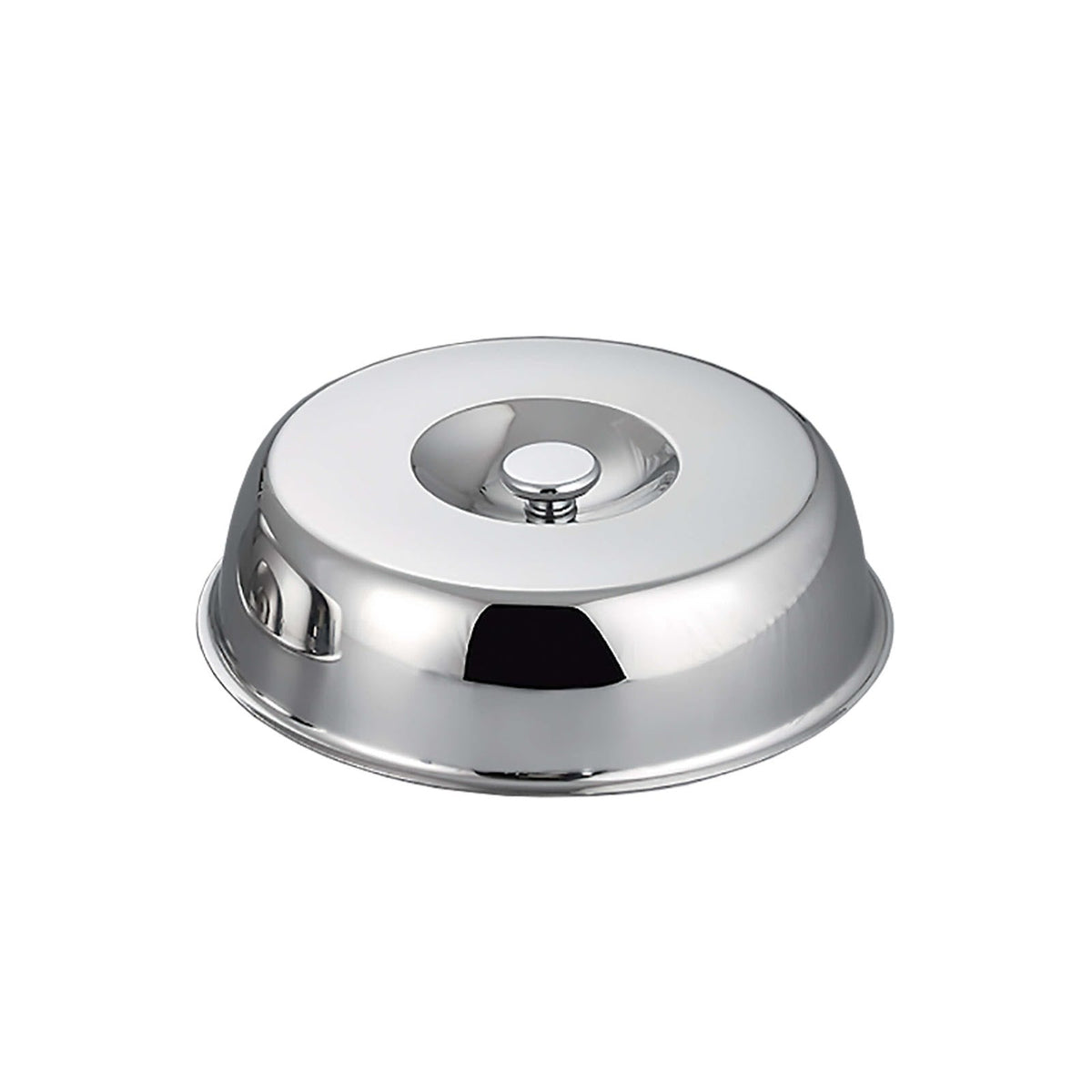 Pinti Campana Tonda in Acciaio Inox con Pomolo 25 cm