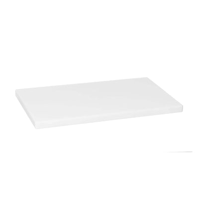 Tagliere in Polietilene Bianco 50x30 cm Spessore 2 cm