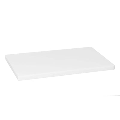 Tagliere in Polietilene Bianco 60x40 cm Spessore 2,5 cm
