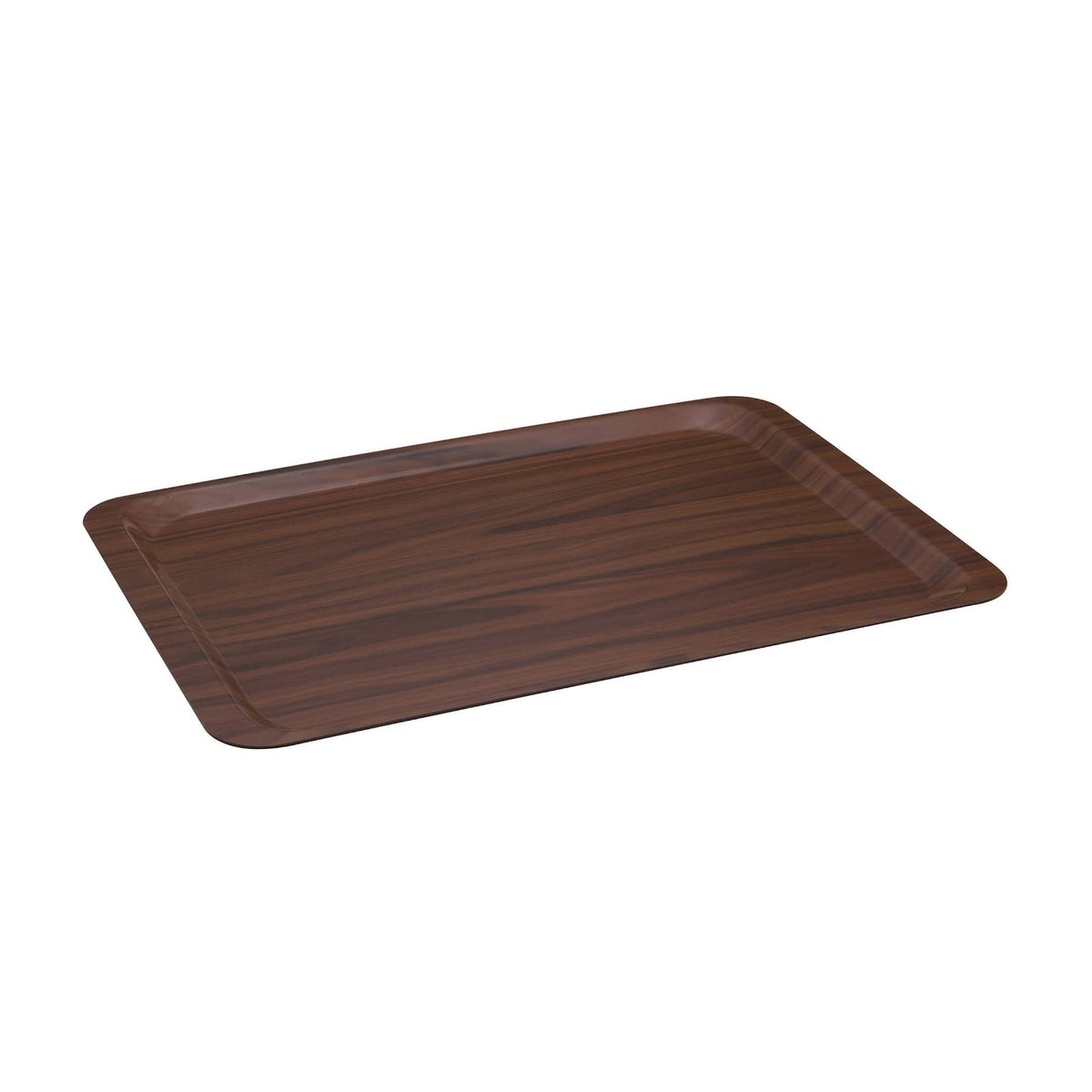 Cambro Vassoio Rettangolare Effetto Noce 46x36 cm