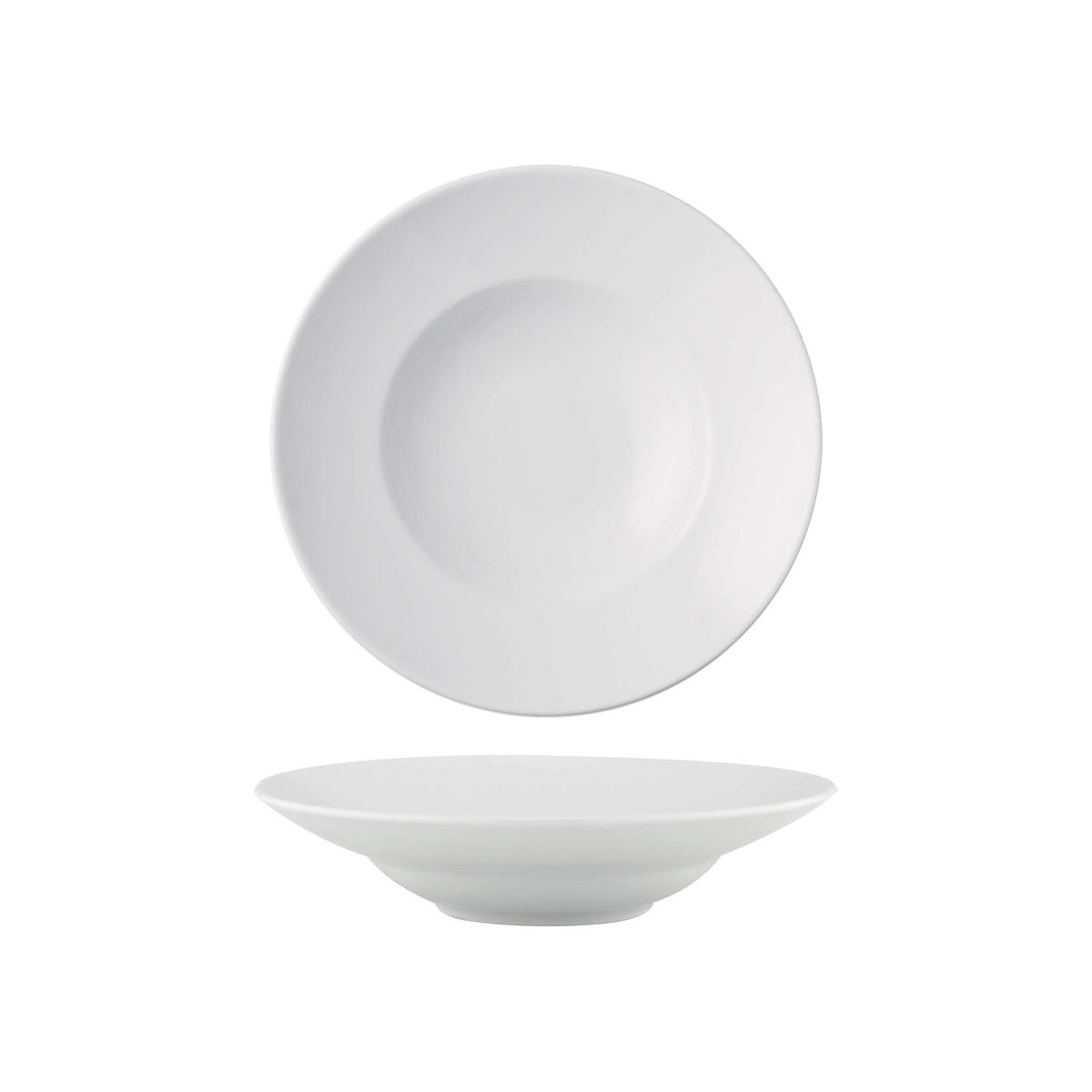 Saturnia Napoli Piatto Pasta in Porcellana 23 cm 10 Pezzi