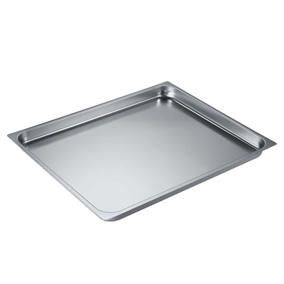 Teglia Gastronorm GN 2/1 Bordo Piatto 65x53 cm H 4 cm 12,4 Litri
