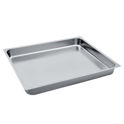 Teglia Gastronorm GN 2/1 Bordo Piatto 65x53 cm H 6,5 cm 19 Litri