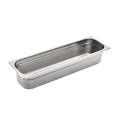 Bacinella Gastronorm GN 2/4 in Acciaio Inox H 10 cm 5,6 Litri
