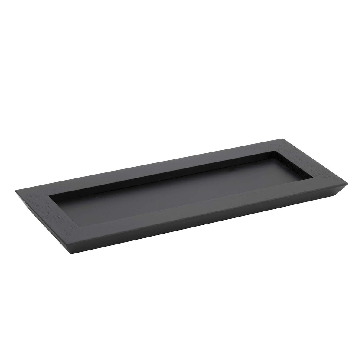 Vassoio Rettangolare in Legno Wengè cm 37x15