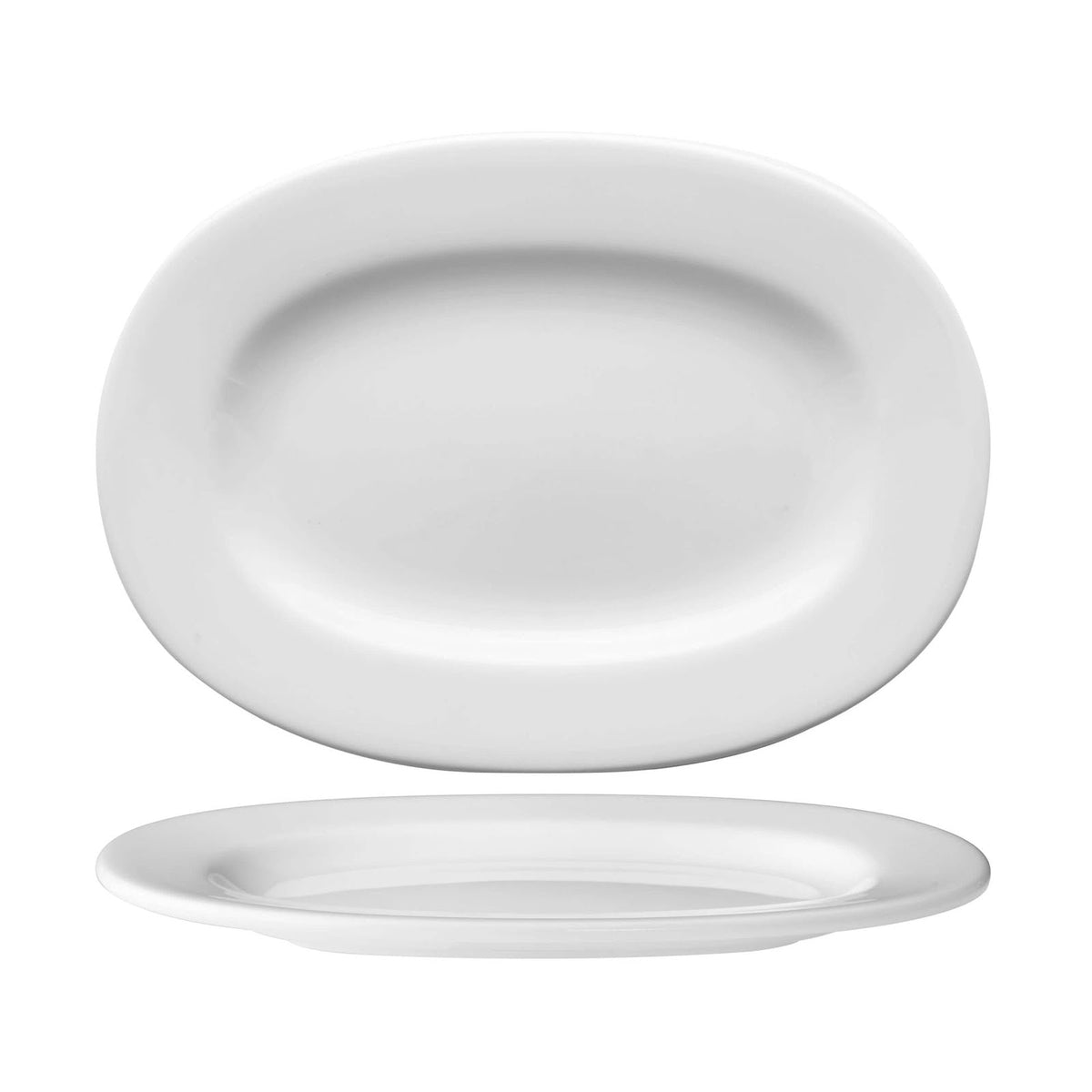 Churchill Alchemy Vassoio Ovale Fine China 34x24 cm 6 Pezzi