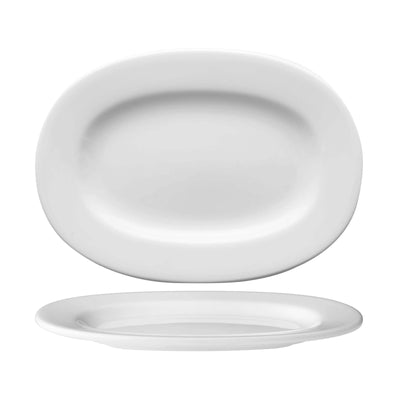 Churchill Alchemy Vassoio Ovale Fine China 34x24 cm 6 Pezzi